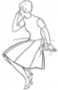 +clothes+clothing+apparel+gores+skirt+ clipart