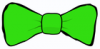+clothing+apparel+bowtie+green+ clipart