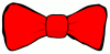 +clothing+apparel+bowtie+red+ clipart