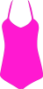 +clothing+apparel+swimsuit+one+piece+pink+ clipart
