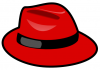 +headware+apparel+fedora+red+ clipart