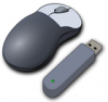 +technology+tech+USB+wireless+mouse+ clipart