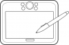 +technology+tech+device+graphics+tablet+ clipart