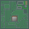 +tech+computer+hardware+circuit+board+ clipart