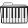 +icon+folder+piano+ clipart