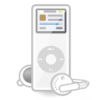 +icon+music+multimedia+player+ipod+nano+white+ clipart