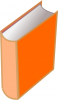 +read+reading+bright+book+standing+orange+ clipart
