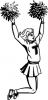 +child+kid+children+cheerleader+ clipart