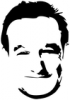 +famous+people+celebrity+actor+Robin+Williams+lineart+ clipart