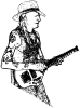 +famous+people+celebrity+musician+Johnny+Winter+ clipart