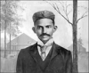 +famous+people+civil+history+Gandhi+portrait+1895+ clipart