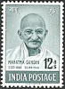 +famous+people+civil+history+ghandi+stamp+2+ clipart