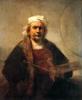 +famous+people+creative+painter+Rembrandt+self+portrait+ clipart