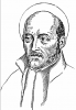 +famous+people+religious+Ignatius+of+Loyola+lineart+ clipart