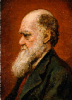 +famous+people+scientist+Darwin+painting+ clipart