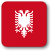 +flag+emblem+country+Albania+square+shadow+ clipart