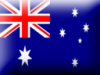 +flag+emblem+country+australia+3D+ clipart