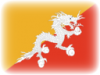 +flag+emblem+country+bhutan+vignette+ clipart