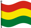 +flag+emblem+country+bolivia+flag+waving+ clipart