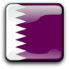 +flag+emblem+pennant+qa+Qatar+ clipart