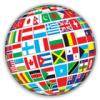 +flag+emblem+pennant+world+flags+globe+2+tilted+ clipart