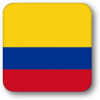 +flag+emblem+country+colombia+square+shadow+ clipart