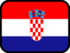 +flag+emblem+country+croatia+outlined+ clipart