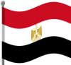 +flag+emblem+country+egypt+flag+waving+ clipart