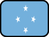 +flag+emblem+country+federated+states+of+micronesia+outlined+ clipart
