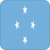 +flag+emblem+country+federated+states+of+micronesia+square+ clipart