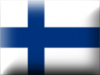 +flag+emblem+country+finland+3D+ clipart