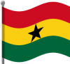 +flag+emblem+country+ghana+flag+waving+ clipart