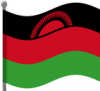 +flag+emblem+country+malawi+flag+waving+ clipart