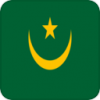 +flag+emblem+country+mauritania+square+ clipart
