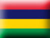 +flag+emblem+country+mauritius+3D+ clipart