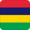 +flag+emblem+country+mauritius+square+ clipart