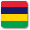 +flag+emblem+country+mauritius+square+shadow+ clipart