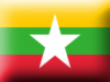 +flag+emblem+country+myanmar+3D+ clipart