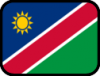 +flag+emblem+country+namibia+outlined+ clipart