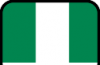 +flag+emblem+country+nigeria+flag+outlined+ clipart