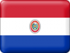 +flag+emblem+country+paraguay+button+ clipart