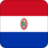 +flag+emblem+country+paraguay+square+48+ clipart