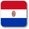 +flag+emblem+country+paraguay+square+shadow+ clipart