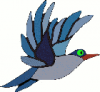 +animal+bird+blue+bird+ clipart