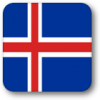 +flag+emblem+country+iceland+square+shadow+ clipart