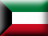 +flag+emblem+country+kuwait+3D+ clipart