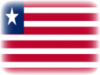 +flag+emblem+country+liberia+vignette+ clipart