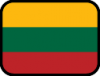+flag+emblem+country+lithuania+outlined+ clipart