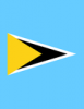 +flag+emblem+country+saint+lucia+flag+full+page+ clipart