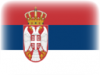+flag+emblem+country+serbia+vignette+ clipart